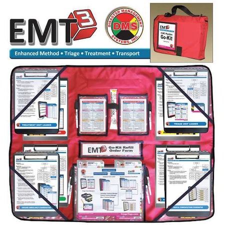MCI Go-Kit, 8 Positions with Clipboards MPN:DMS 05778