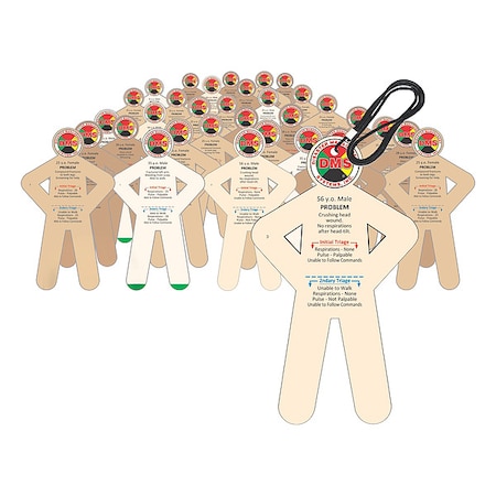 Patient Victim Cards, PK32 MPN:DMS 05843
