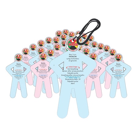 Pediatric Patient Victim Cards, PK32 MPN:DMS-05873