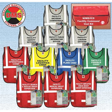 Safety Vest, Facility Command, Univsl MPN:DMS 05306