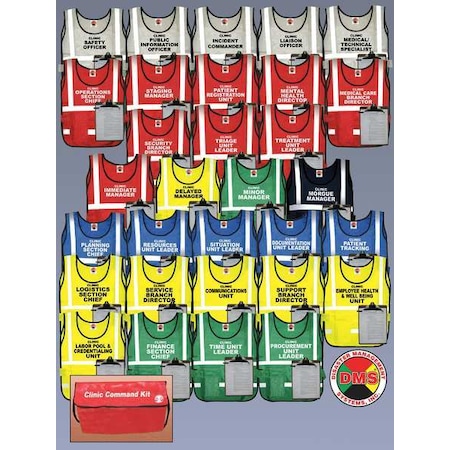 Safety Vest, Assorted, HCIC, Universal MPN:DMS 05450