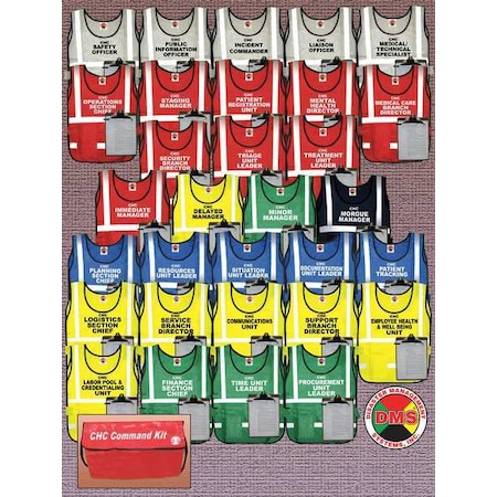 Safety Vest, Assorted, HCIC, Universal MPN:DMS 05524