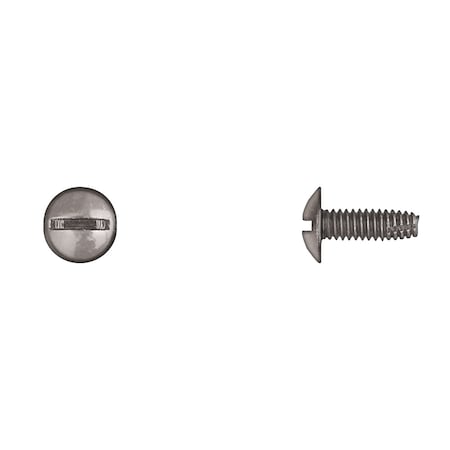 Blk License Plate Screws 1/4-20x3/4