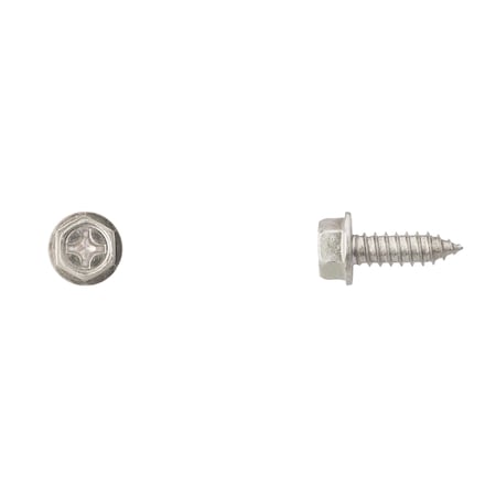 Zinc License Plate Screws 14x3/4