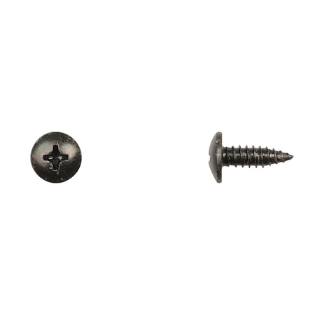 Blk License Plate Screws 14X3/4