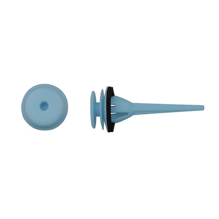 Blue Nyln License Plate Ret 10.5mm Stem MPN:12620PK