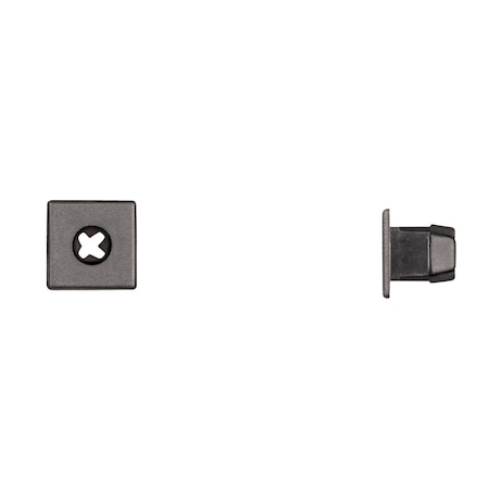 Blk Nyln License Plate Nuts 12 Screw 15. MPN:9503PK