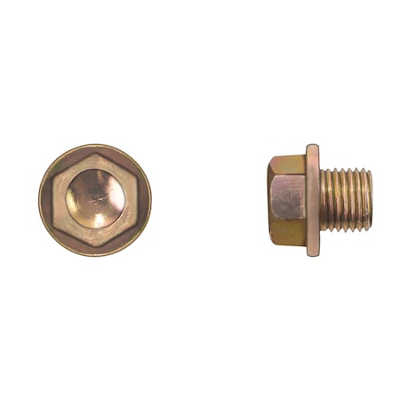 Ylw Zinc Oil Drain Plug 14-1.50x10mm 17m MPN:17616PK