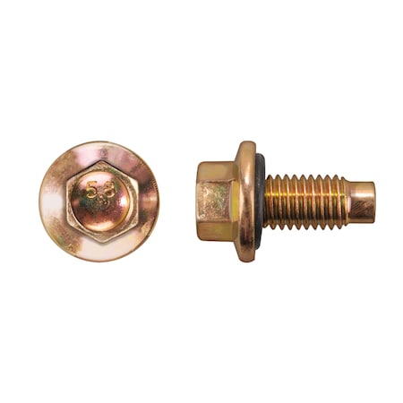 Ylw Zinc Oil Drain Plug 12-1.75X25mm 15m MPN:17625PK