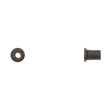 Blk Rubber Well Nuts 8-32 Screw Size 7/1 MPN:10035PK