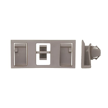 Gray Nyln Moulding Clips 7/16