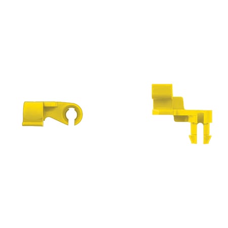 Ylw Nyln Door Rod End Clip 5.0mm Rod Sz MPN:10109PK