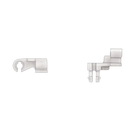 Ntrl Nyln Door Rod Clips 5mm Rod Size Rg MPN:10110PK