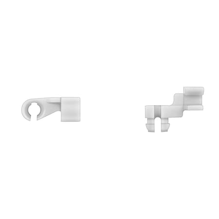 Ntrl Nyln Door Rod Clips 5.0mm Rod Size MPN:10116PK