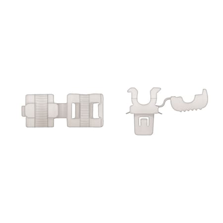 Ntrl Nyln Door Rod Clips 5mm Rod Size 8m MPN:10120PK