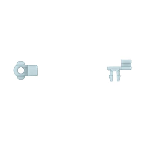 Blue Nyln Door Rod End Clips 3.5mm Rod S MPN:10122PK