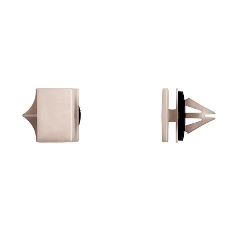 Ntrl Nyln Moulding Clips 7/16