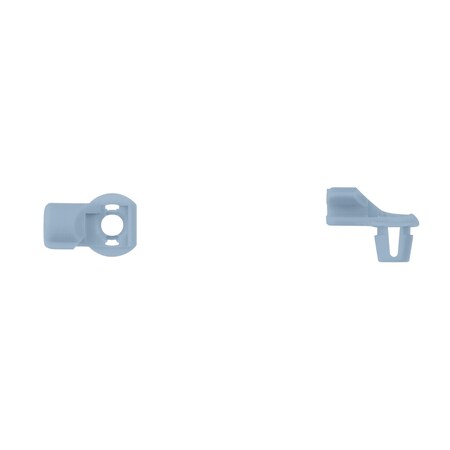 Blue Nyln Door Rod End Clips 4.0mm Rod S MPN:10197PK