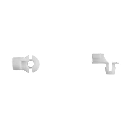 Ntrl Nyln Door Rod Clips 4.2mm Rod Size MPN:10201PK
