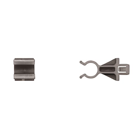 Blk Nyln Hood Prop Clips 7mm Sq Hole Siz MPN:10203PK