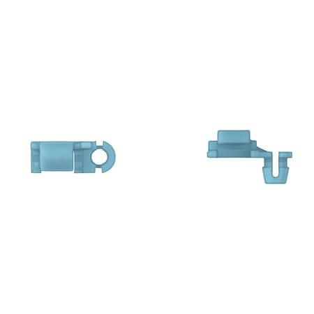 Blue Nyln Door Rod End Clips 4.2mm Rod S MPN:10223PK