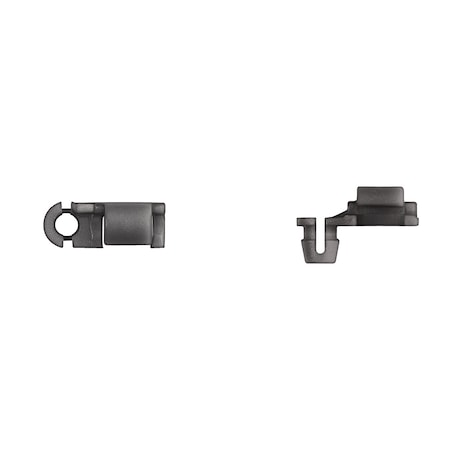 Blk Nyln Door Rod End Clips 4.2mm Rod Si MPN:10224PK