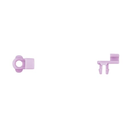 Purple Nyln Door Rod End Clip 4.0mm Rod MPN:10232PK