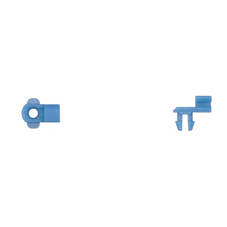 Blue Nyln Door Rod End Clips 3.5mm Rod MPN:10236PK