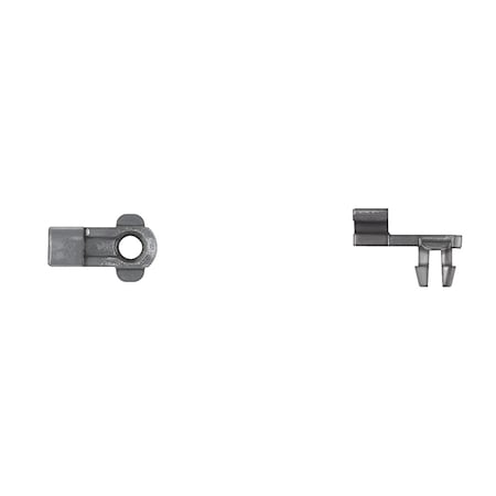 Blk Nyln Door Rod End Clips 3.6mm Rod Si MPN:10237PK