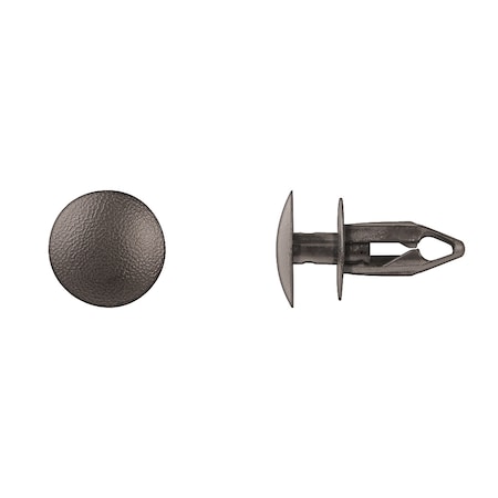 Blk Nyln Push Type Ret 9mm Hole 20mm Hea MPN:10247PK