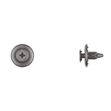 Blk Nyln Phil Screw Ret 6mm Hole 8mm Ste MPN:10383PK