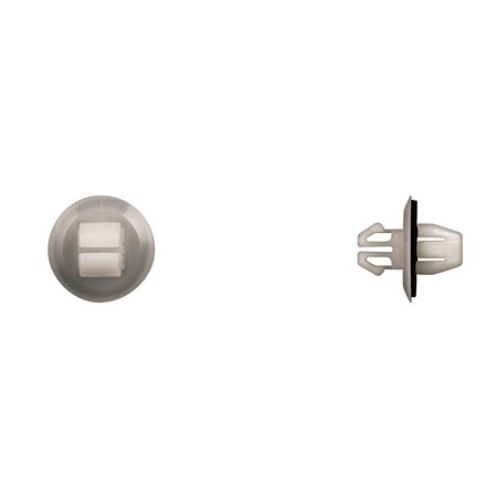 Wht Nyln Moulding Clips 9mm Hole Size 17 MPN:10392PK