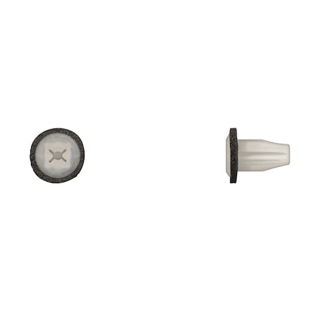 Ntrl Nyln Door Panel Nuts 8 Screw Size 1 MPN:10658PK