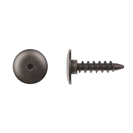 Blk Nyln Bumper Cover Ret 7.5mmx36.5mm MPN:10665PK