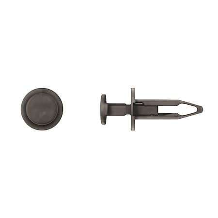 Blk Nyln Push Type Ret 8mm Hole 16.5mm F MPN:10669PK