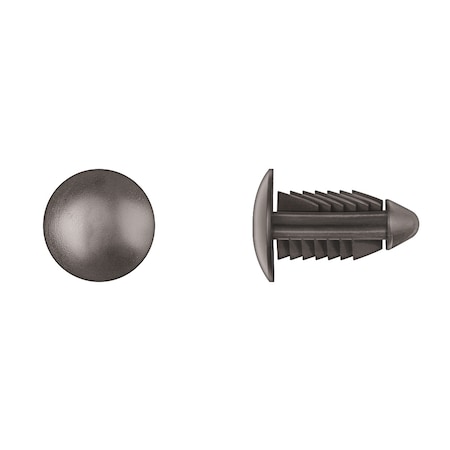 Blk Nyln Bumper Fascia Ret 10.5mm Hole S MPN:10672PK
