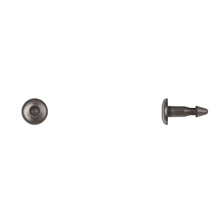 Blk Nyln Cowl Pin Retainers 4.1mm Stem D MPN:10678PK