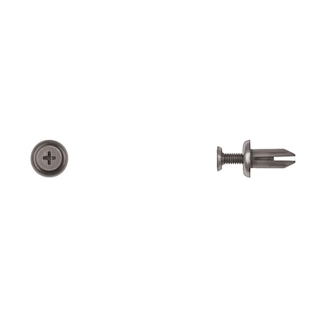 Blk Nyln Fascia Retainers 5mm Hole Size MPN:10686PK10