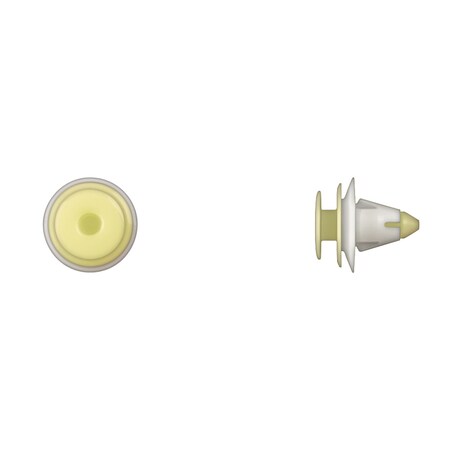 Wht Nyln Rocker Mldg Ret 9mm Hole Size 1 MPN:10748PK