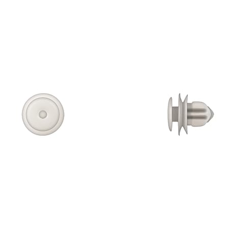 Wht Nyln Garnish Mldg Ret 8.5mm Hole Siz MPN:10751PK