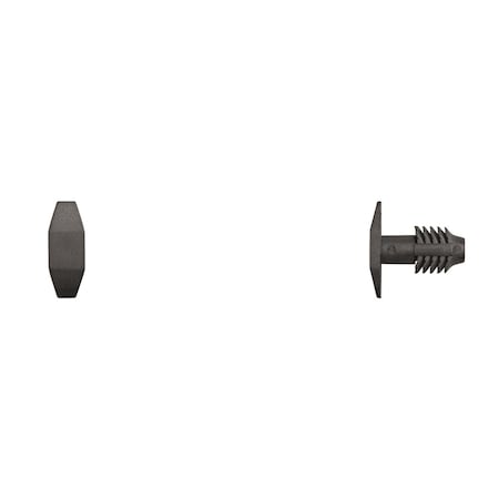 Blk Nyln Hood Seal Ret 6.5mm Hole Size 1 MPN:10766PK
