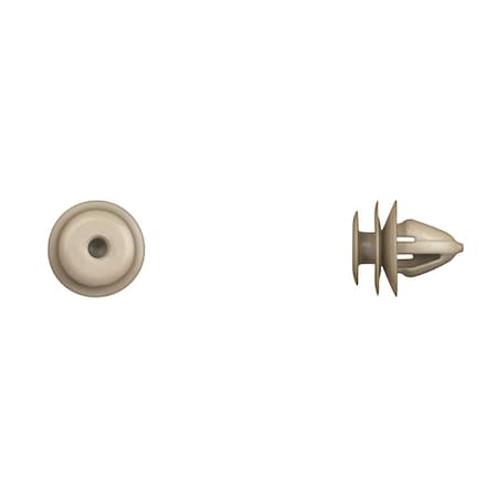 Gray Nyln Trim Panel Ret 9mm Hole 13mm H MPN:10773PK