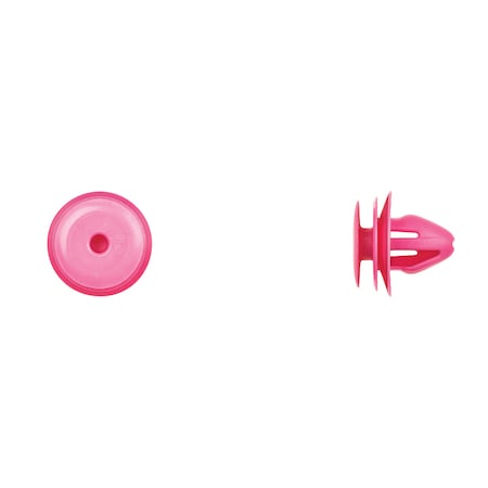 Neon Pink Nyln Trim Panel Ret 9mm Hole 1 MPN:10774PK