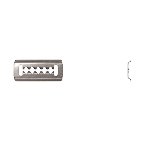 S/Stl Bumper/Grille Ret 13mm W 30mm L MPN:10778PK
