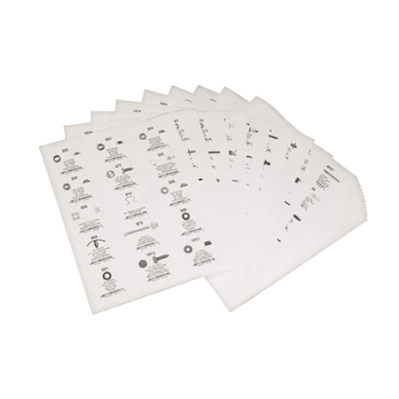 Body Shop Bin Labels Self-adhesive 2 1/2X1 3/4