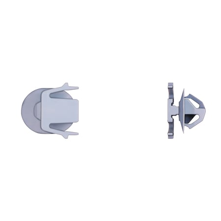 Blue Rocker Panel Mldg Clips 15mm OA Hei MPN:10793PK