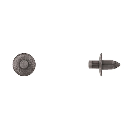 Blk Nyln Bumper Retainers 6.3mm Hole Siz MPN:10797PK