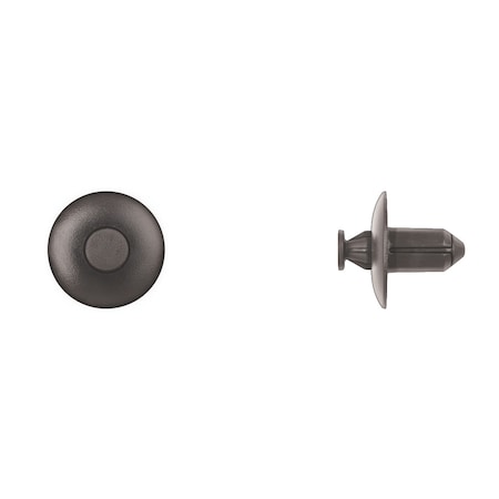 Blk Nyln Front Bumper Ret, 8mm Hole Size MPN:10798PK