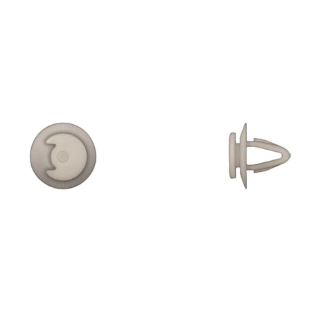 Ntrl Nyln Door Panel Clips 8mm Hole Size MPN:10924PK