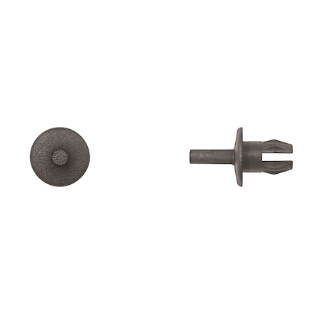 Blk Nyln Push Type Ret 8.5mm Hole 16mm F MPN:10928PK